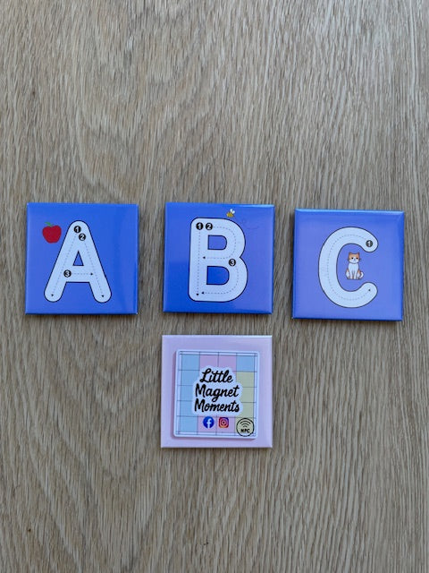 Learn-to-Write Name Magnets