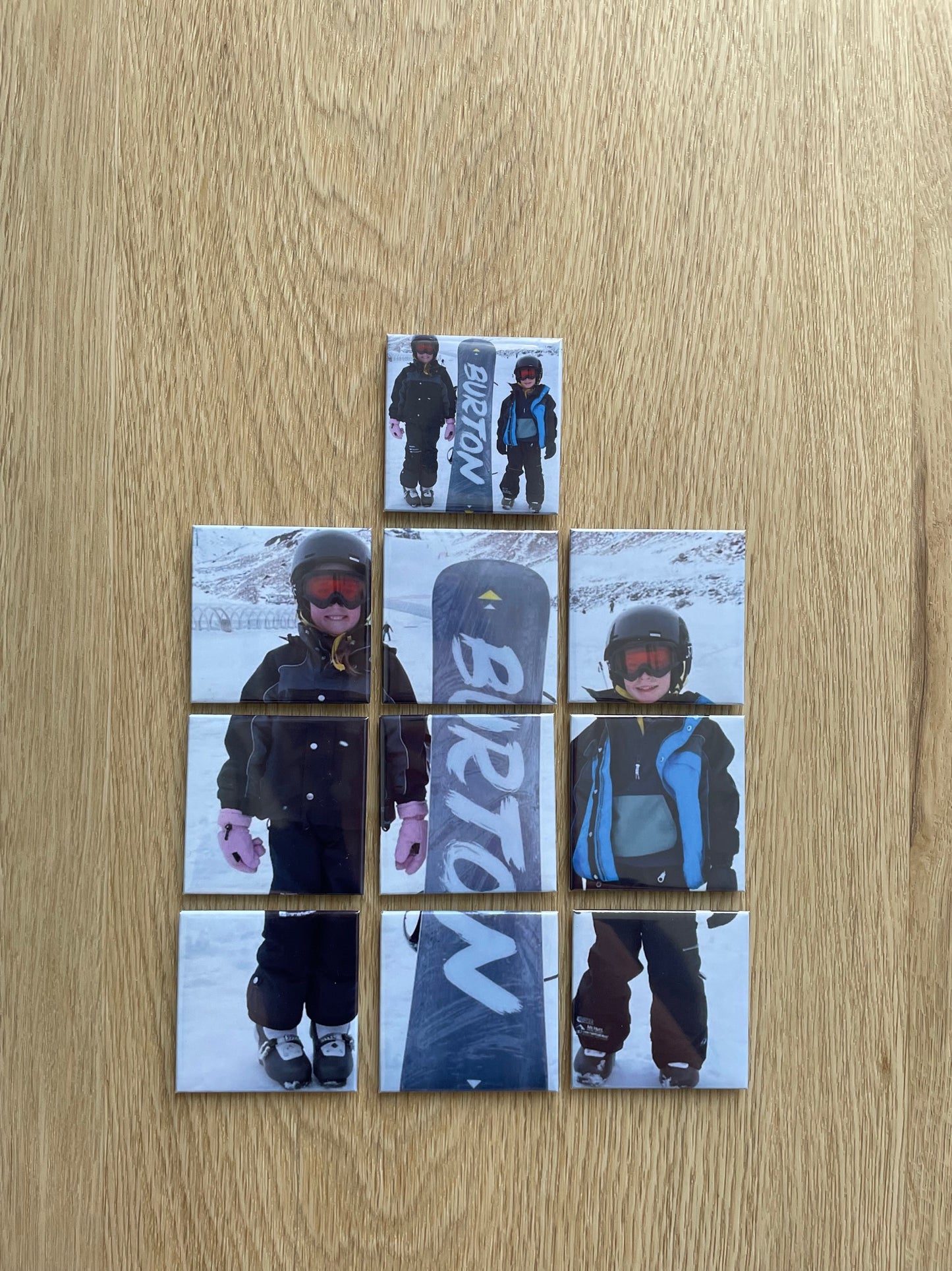 9 Piece Custom Photo Magnet Puzzle