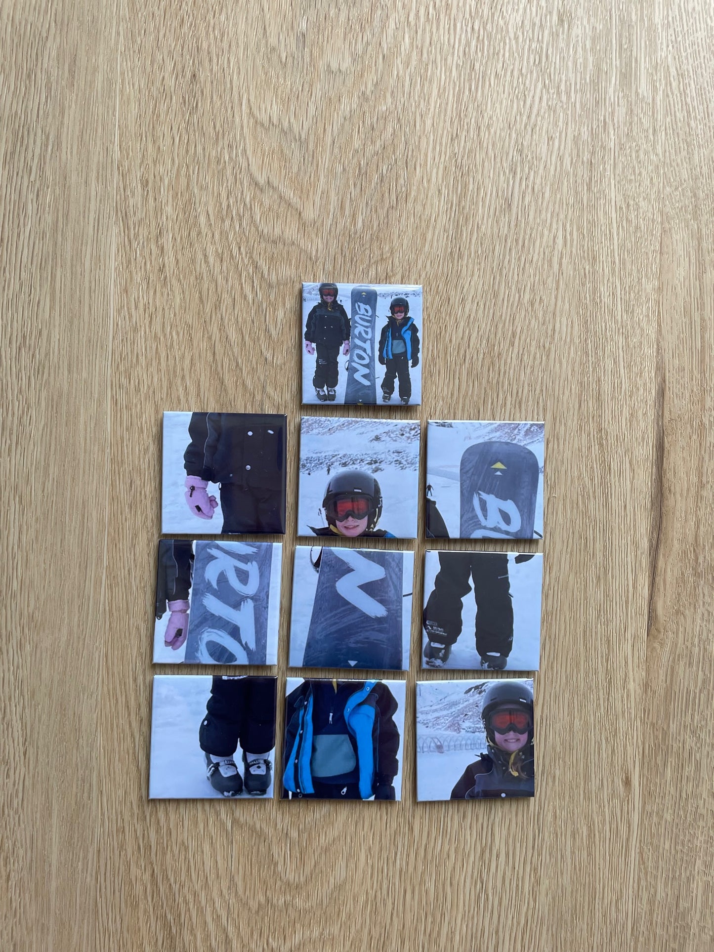 9 Piece Custom Photo Magnet Puzzle