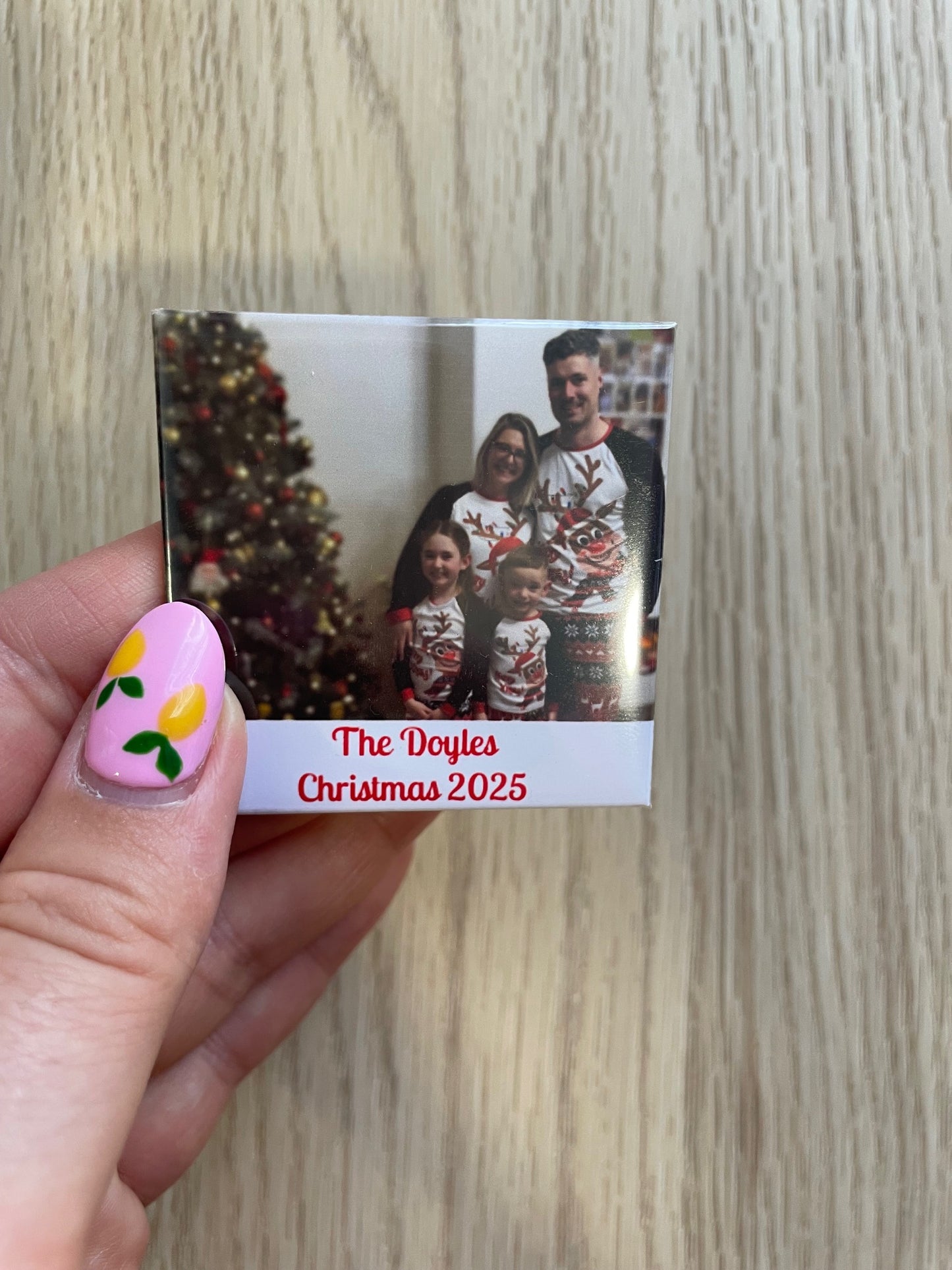 Christmas Pack 2025 Set of 3 Magnets /Decorations.