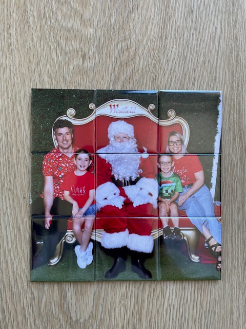 9 Piece Custom Photo Magnet Puzzle